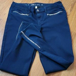 Jennifer Lopez skinny ankle pants